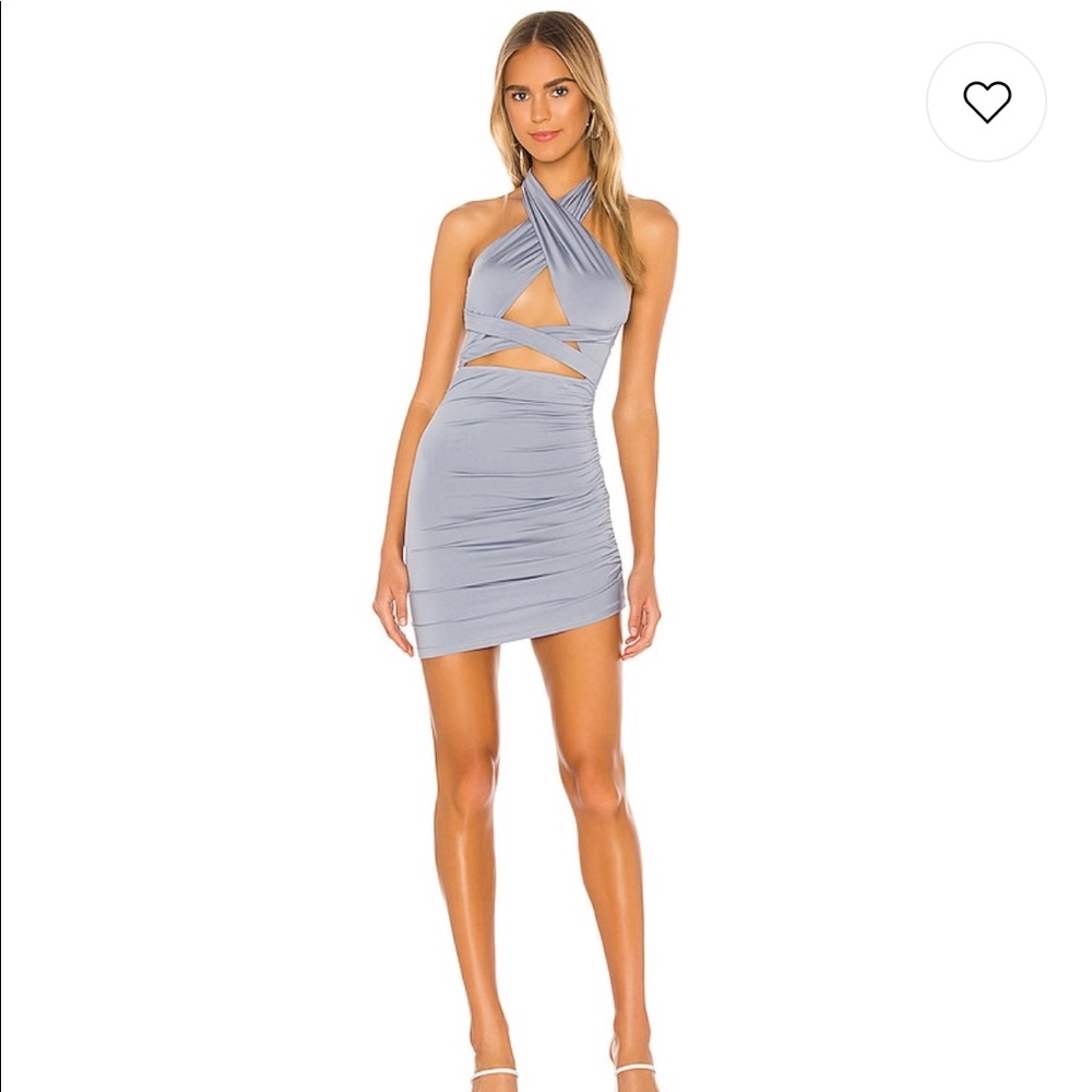 Superdown Suzette Halter Mini Dress